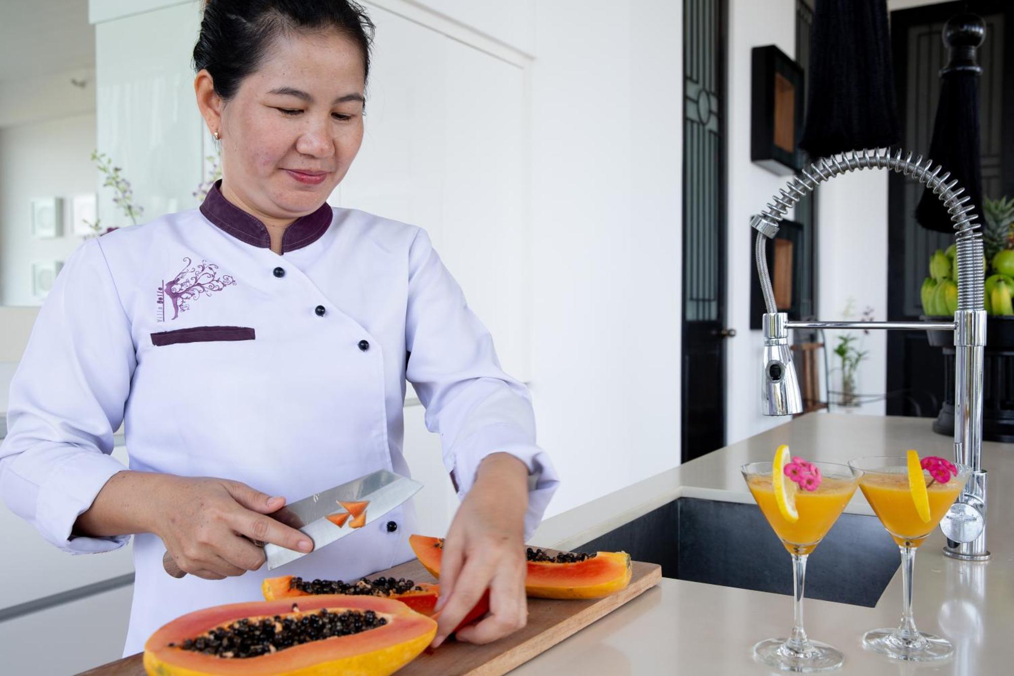 Villa Belle - Fully Serviced Private Sea View Villa With An Award Winning In-House Cook Choeng Mon Exterior photo