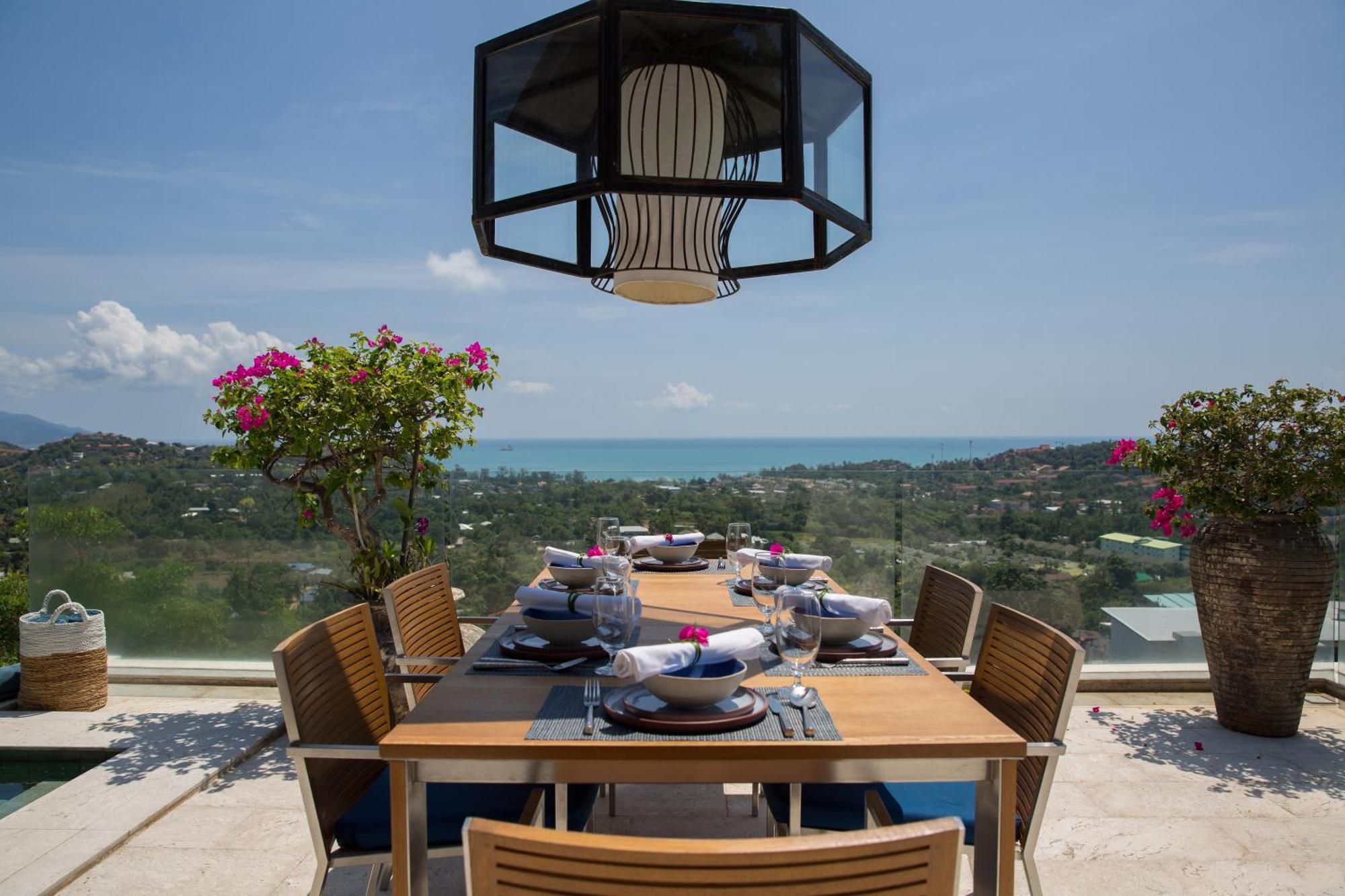 Villa Belle - Fully Serviced Private Sea View Villa With An Award Winning In-House Cook Choeng Mon Exterior photo