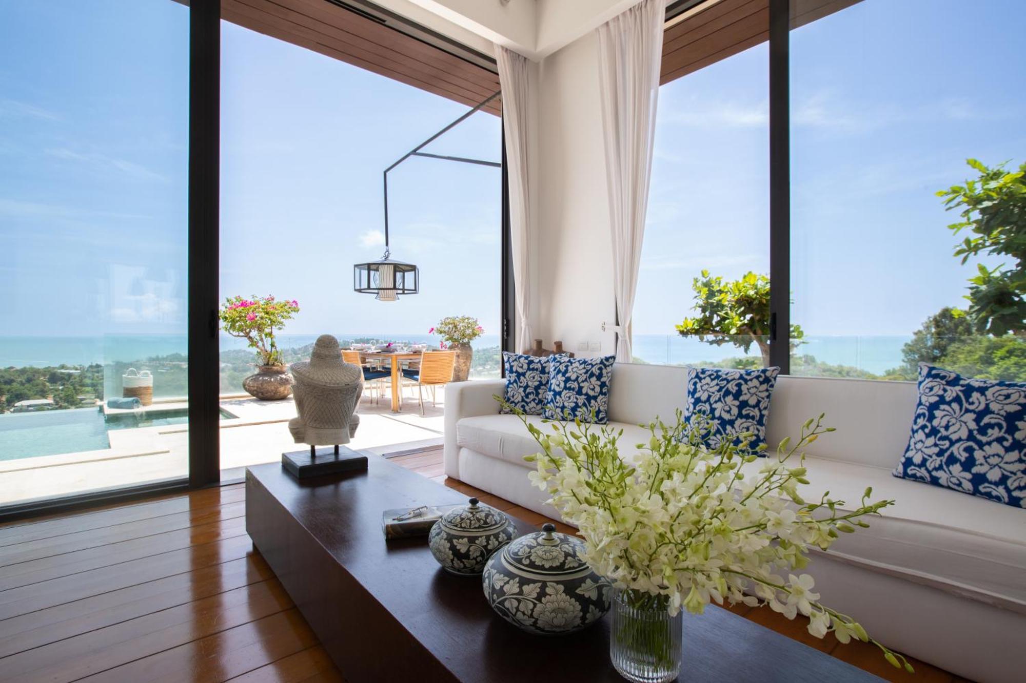 Villa Belle - Fully Serviced Private Sea View Villa With An Award Winning In-House Cook Choeng Mon Exterior photo